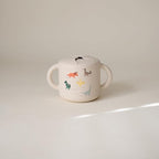 mushie Silicone Snack Cup | Spill Proof Food Container - Image 4