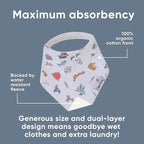 Copper Pearl Baby Bandana Drool Bibs - Image 2