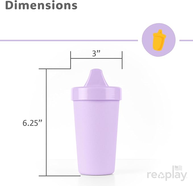 Re-Play Sippy Cups for Toddlers - 10 Oz. Reusable Spill Proof Cups for Kids - Image 9