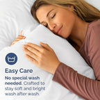 Body Pillowcases Set of 2-20x54 Long Body Pillow Case - Image 5