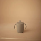 mushie Trainer Sippy Cup | Made in Denmark | Leak Resistant Twist-Off Lid & - Image 2