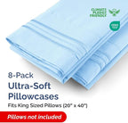 King Pillow Cases Set of 8 - Image 2