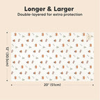 Organic Burp Cloths Baby Boy, Girl - Image 3