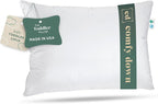 ComfyDown Toddler Pillow, 800 Fill Power Goose Down Fill, 300 Thread Count 100% by ComfyDown