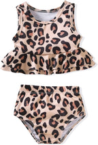 Aalizzwell Toddler Baby Girl Bathing Suit Two Piece Swimsuit Bikini Beach Wear by Aalizzwell