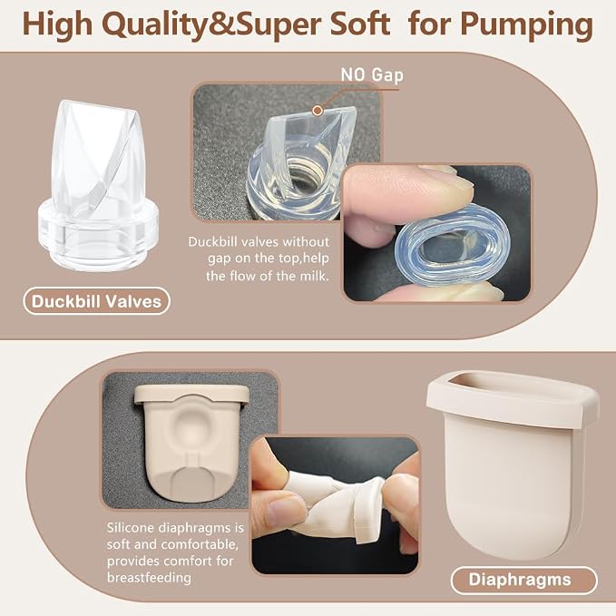 12pcs Breast Pump Parts, Replace - Image 5