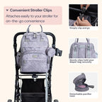 BabbleRoo Diaper Bag Backpack - Image 6