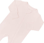 KYTE BABY Unisex Rayon Made From Bamboo Zippered Rompers 0-24 Months - Image 4
