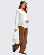 G4Free BareFeel Maternity Dress Yoga Pants - Image 5