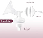 Breast Pump Parts for Spectra, Replace Duckbill Valves Tubes Backflow Protector - Image 3