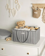 Blissful Diary Baby Diaper Caddy Organizer, Stylish Storage Basket - Image 7