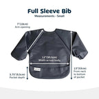 Tiny Twinkle Long Sleeve Bib for Babies & Toddlers – 2 Pack Waterproof Smock - Image 2