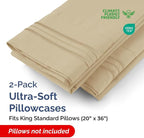King Standard Pillow Cases Set of 2 - Image 2