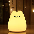 LOVERUIS Cat Lamp Night Light Girl Colorful Squishy Night Lights by CuteDesignHighQuality