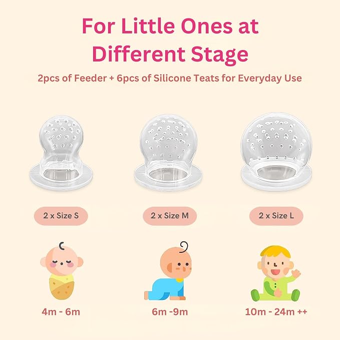 NatureBond Baby Food Feeder/Fruit Feeder Pacifier Nibbler - Image 3