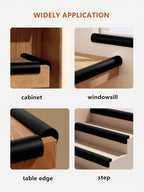 Baby Proof Edge Corner Protector, 16.4FT 0.47''Th L-Shape Furniture Corner & - Image 8