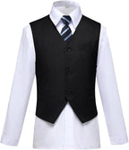 Visaccy Boys Suits Slim Fit Dress Clothes Ring Bearer Outfit - Image 3