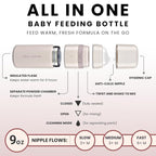 MILK & WATER All in One Baby Bottle & Baby Formula Dispenser On The Go - Image 2