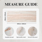 Artoid Mode Pearl Pink Gauze Table Runner 59x120 Inch, Seasonal Sheer Kitchen - Image 7