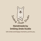 Personalized Baby Bib – Soft Cotton Terry, Cute Jindo Dog Design - Image 7