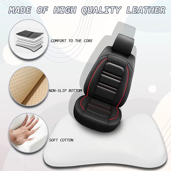 Seat Cover for Dodge ram 3500 2004-2011 | Car Seat Covers Front Seats, - Image 3