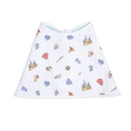 aden + anais Burpy Bib; 100% Cotton Muslin; Soft Absorbent 4 Layers; Multi-Use - Image 2