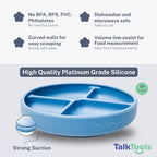 TalkTools Itsy Plate Must-Have Silicone Baby Plates - Image 2