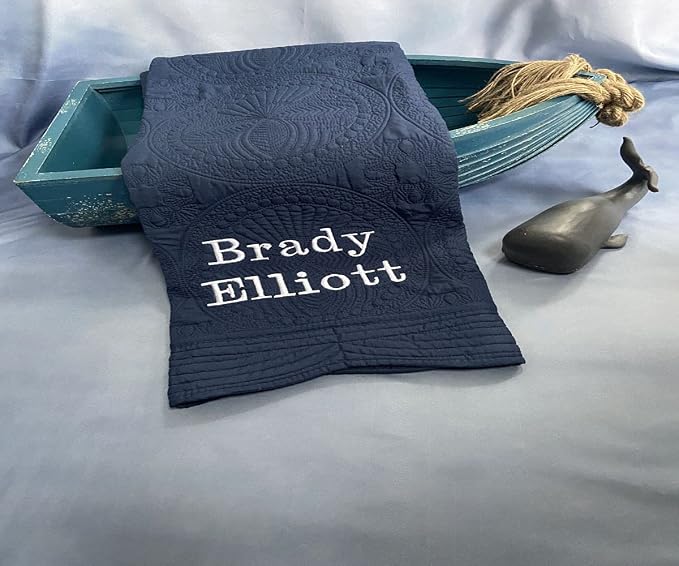 Personalized Baby Blanket Quilt | Monogrammed Blankets - Image 4