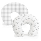 Konssy 2 Pack Nursing Pillow Covers, Stretchy and Soft Nursing Cover by Konssy