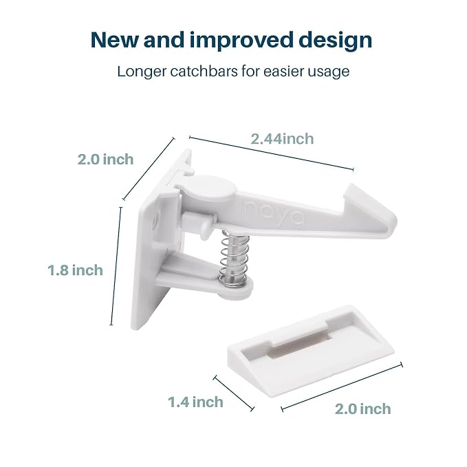 Inaya Cabinet Locks Child Safety Latches - Image 7