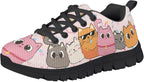 MARSVOVO First Shoes for Walking Boy Girl Athletic Lightweight Flexible Lace-up - Image 2