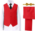 Boys' Suits Formal Slim Fit Tuxedo Boys Vest and Pants Set by DHTS
