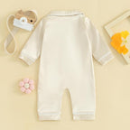 MAINESAKA Newborn Baby Girl Boy One Piece Pajama Romper Sleep Jumpsuit Silk - Image 3