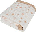 Organic Cotton Muslin Baby Blanket by Natchiketa