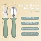 Toddler Utensils, 6 Pack kids Silverware Set - Image 2