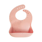 mushie Silicone Baby Bib | Adjustable Fit Waterproof Bibs by mushie