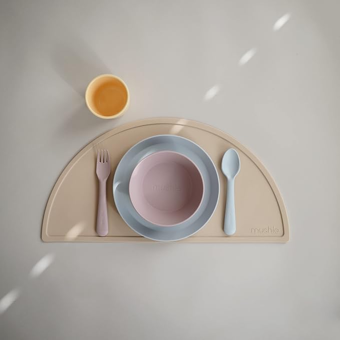 mushie Flatware Fork and Spoon Set - Image 3