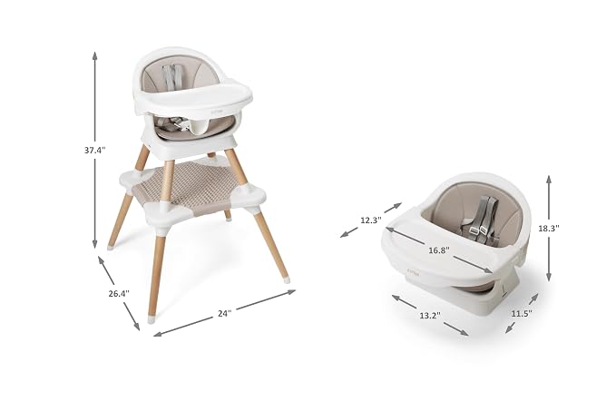 5-in-1 High Chair for Baby & Toddler - Image 4