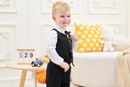 ARTMINE Toddler Boy Clothes Suit Gentleman Wedding Outfits, Formal Dress - Image 4