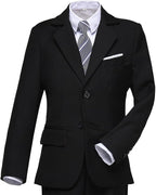 Boys Suit for Kids Tuxedo Suits for Wedding Formal Suit Set Toddler Boy Dress - Image 3