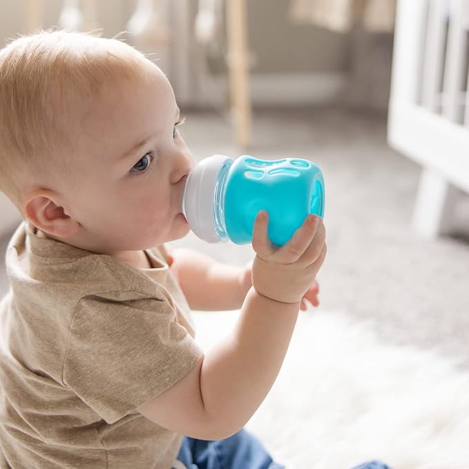 Olababy Silicone Sleeve for Avent Natural Glass Baby Bottles - Image 4
