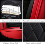 Leather Car Seat Covers for Volkswagen Atlas 2019-2023 Waterproof, Breathable - Image 6