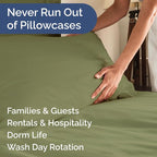 Queen Pillow Cases Set of 8 - Image 5