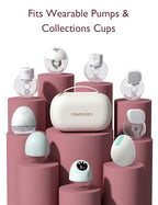 Momcozy Breast Pump Storage Bag, Hard Shell Case - Image 2