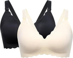 Momcozy Nursing Bras for Breastfeeding, Seamless Pregnancy Maternity Bra by Momcozy