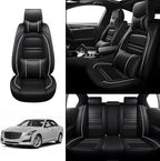 Car Seat Covers for Cadillac cts 2003-2019 | 5-Seats Seat Covers, Waterproof - Image 2