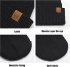 Duoyeree Baby Beanies Toddler Winter Hats Comfortable and Nice Knitted Hats - Image 3