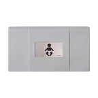Foundations Ultra Horizontal Wall Mounted Baby Diaper Changing Station by FoundationsChildrensProducts
