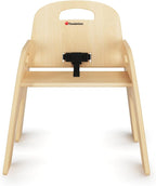 Foundations Simple Sitter Low Wood Feeding Chairs Multipack, Wide No-Tip Base - Image 5