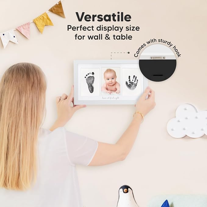 Inkless Baby Hand and Footprint Kit Boy, Girl - Image 6